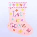 Let it Snow Stocking SRD-51