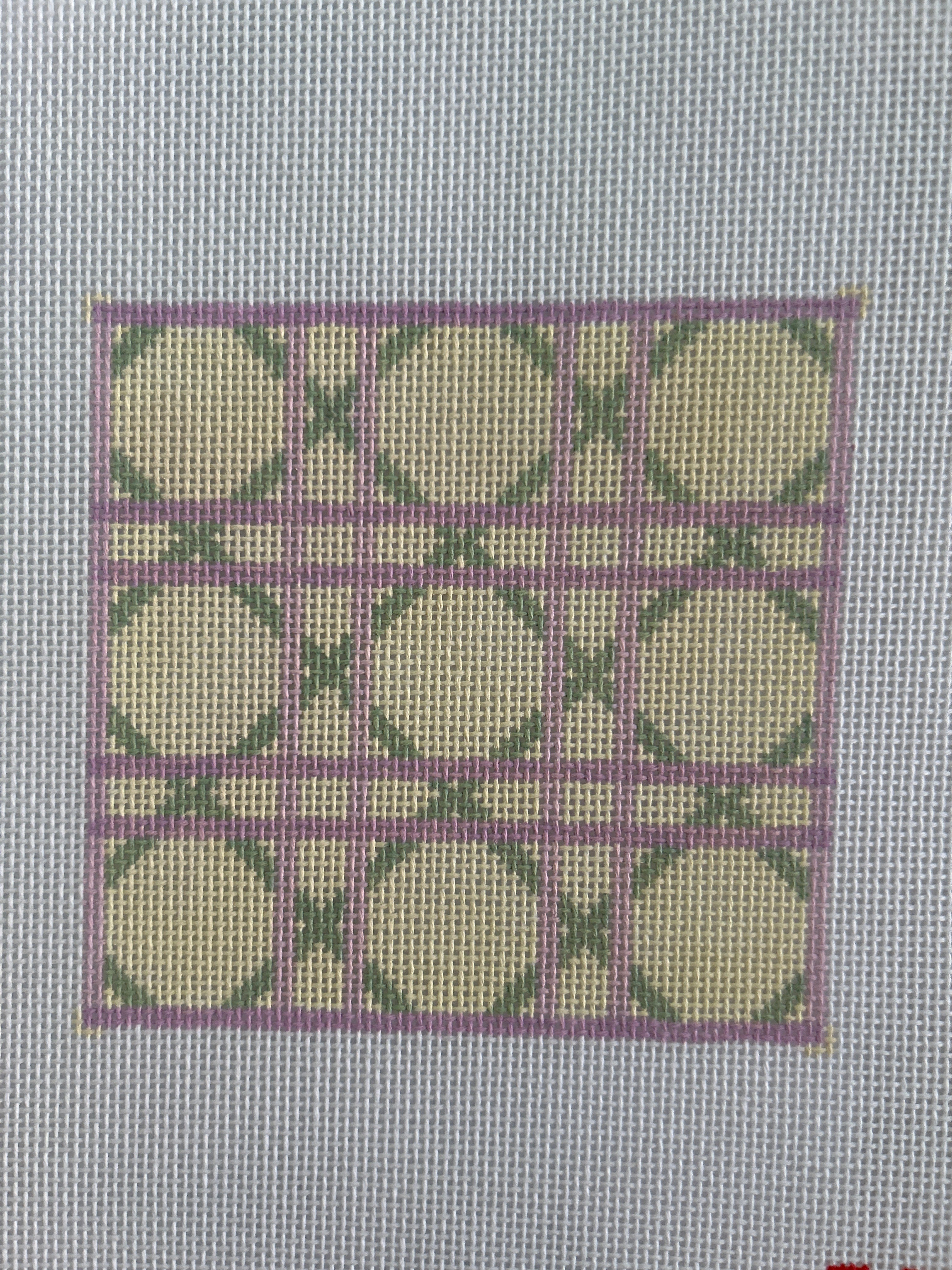 Lavender Cane Coaster