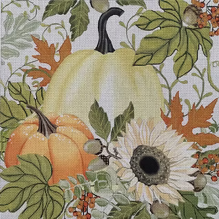 Floral Fall Pumpkins NT-FL01