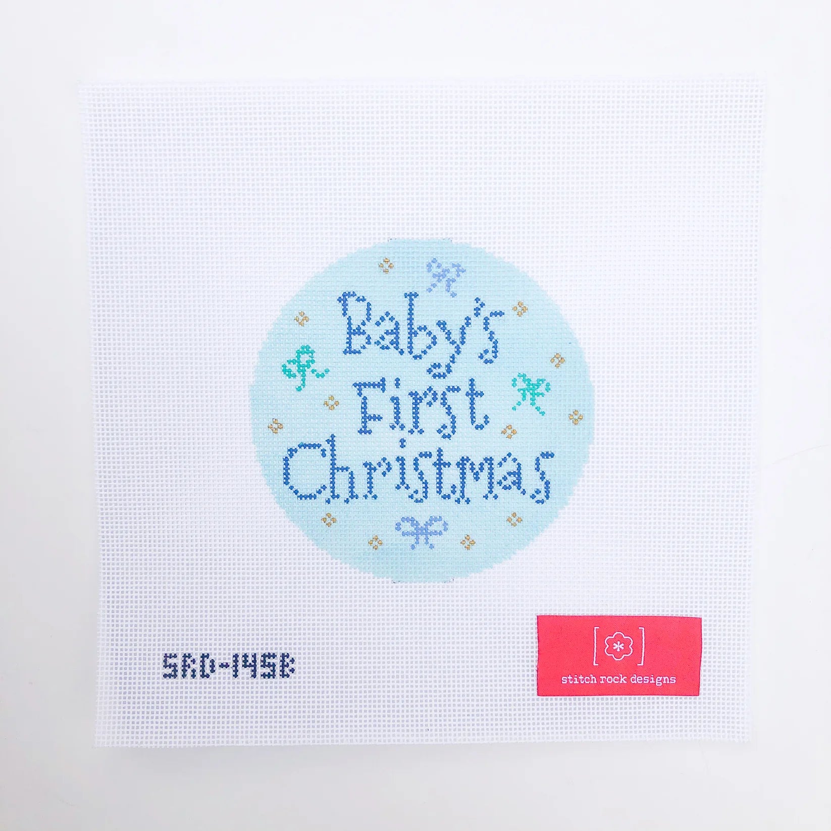 Baby's First Christmas - Blue SRD-145B