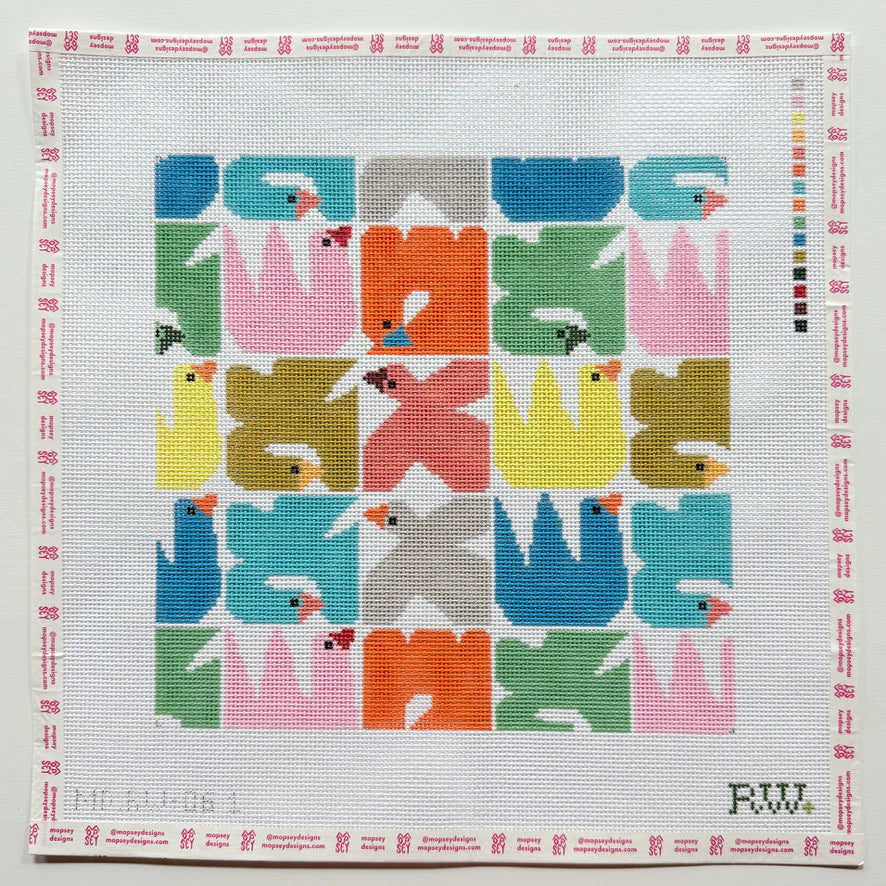 Multi Coloured Birds MD.RW-06.1