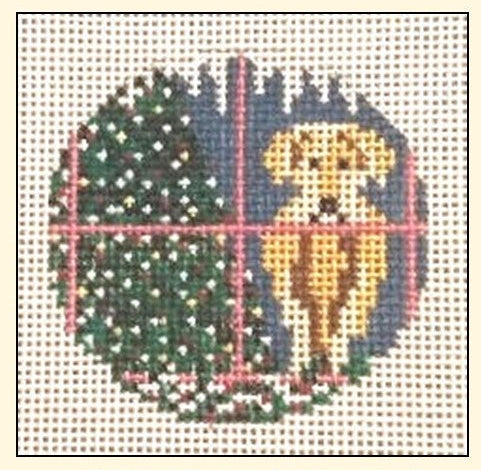 Yellow Lab Christmas Ornament NC 1770-1