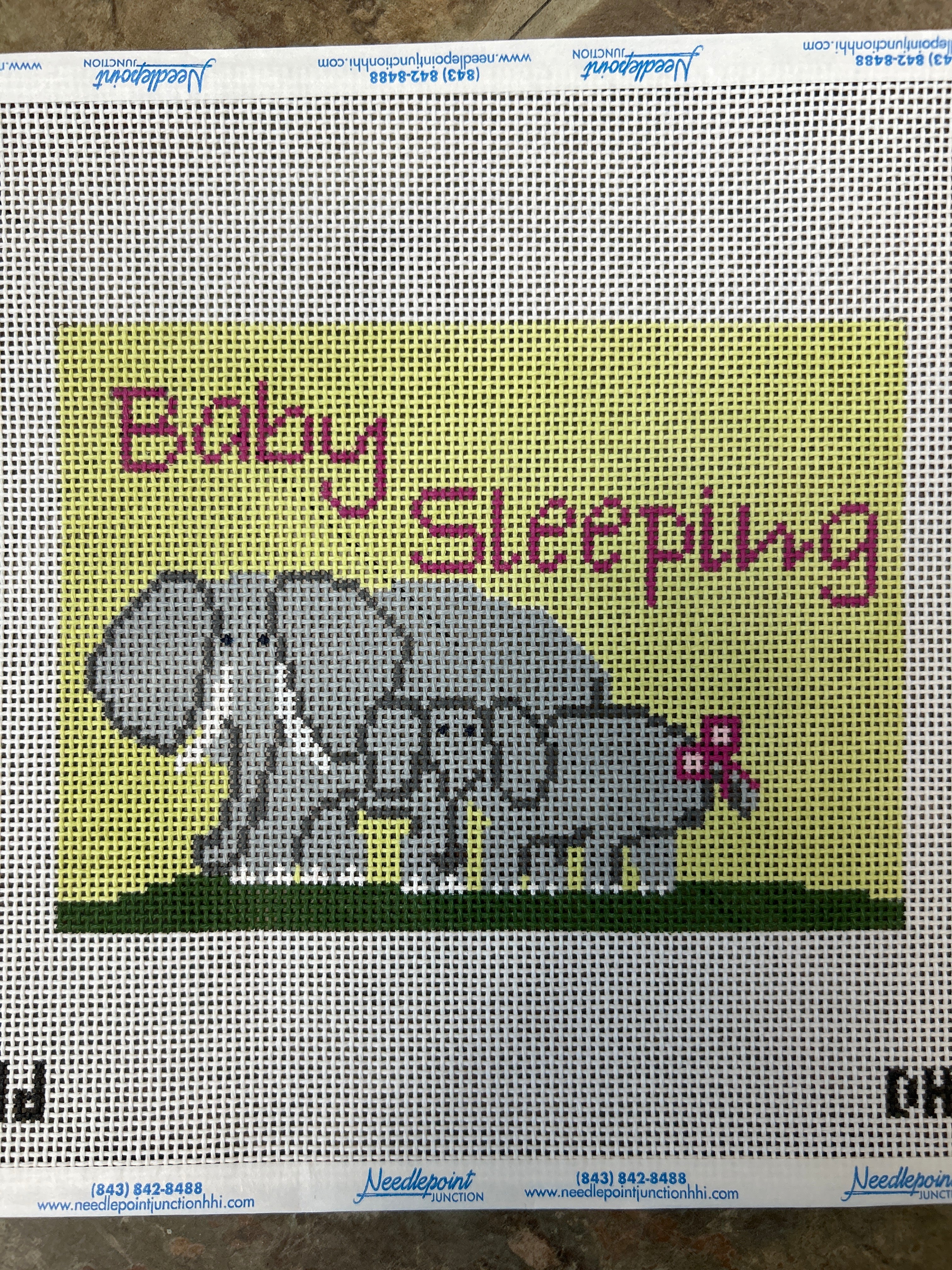 Baby Sleeping Elephant DHG223