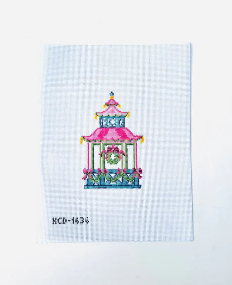 Pink Pagoda Canvas KCD1636