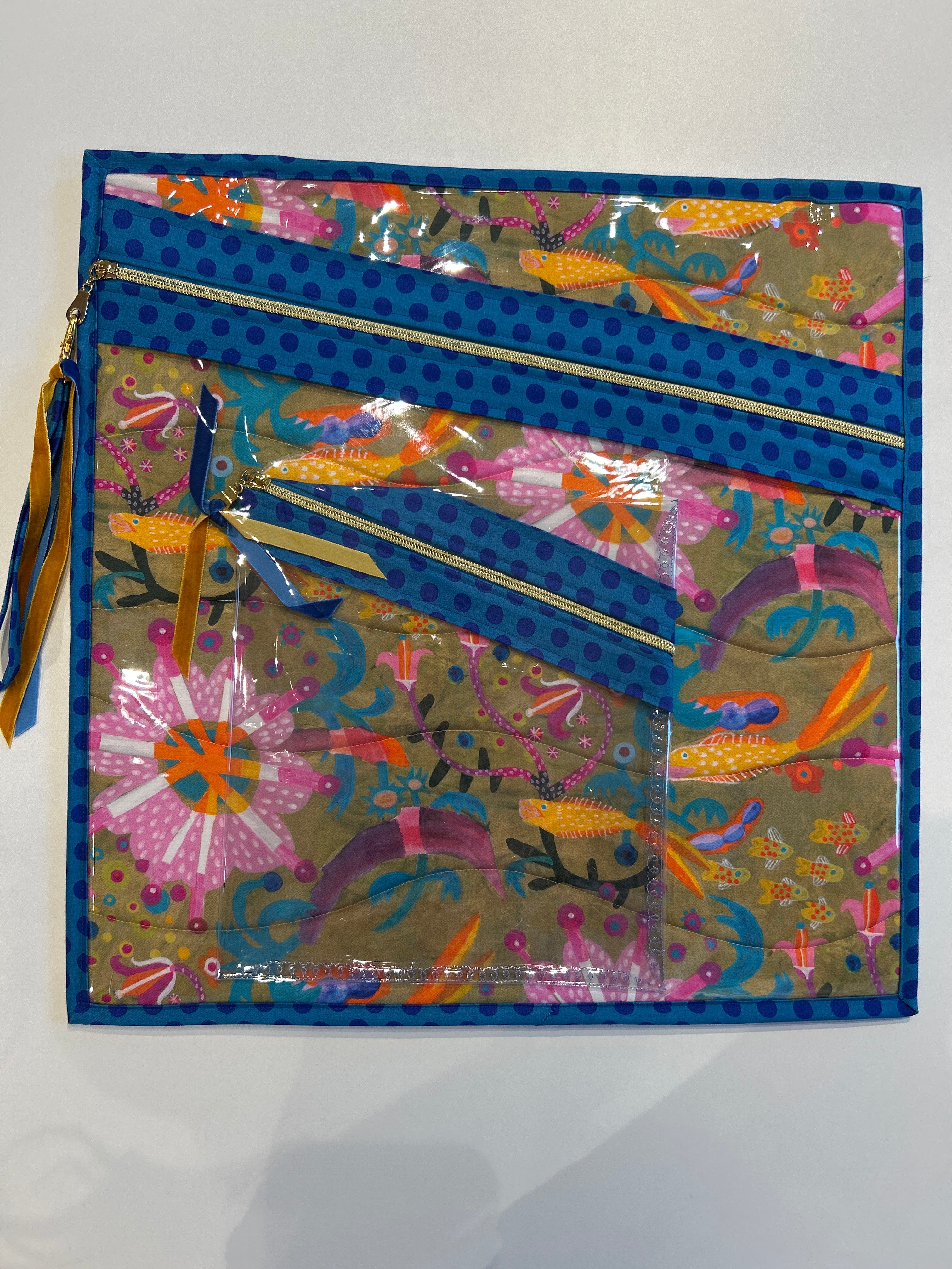 Large Angle Quilted Project Bag Set