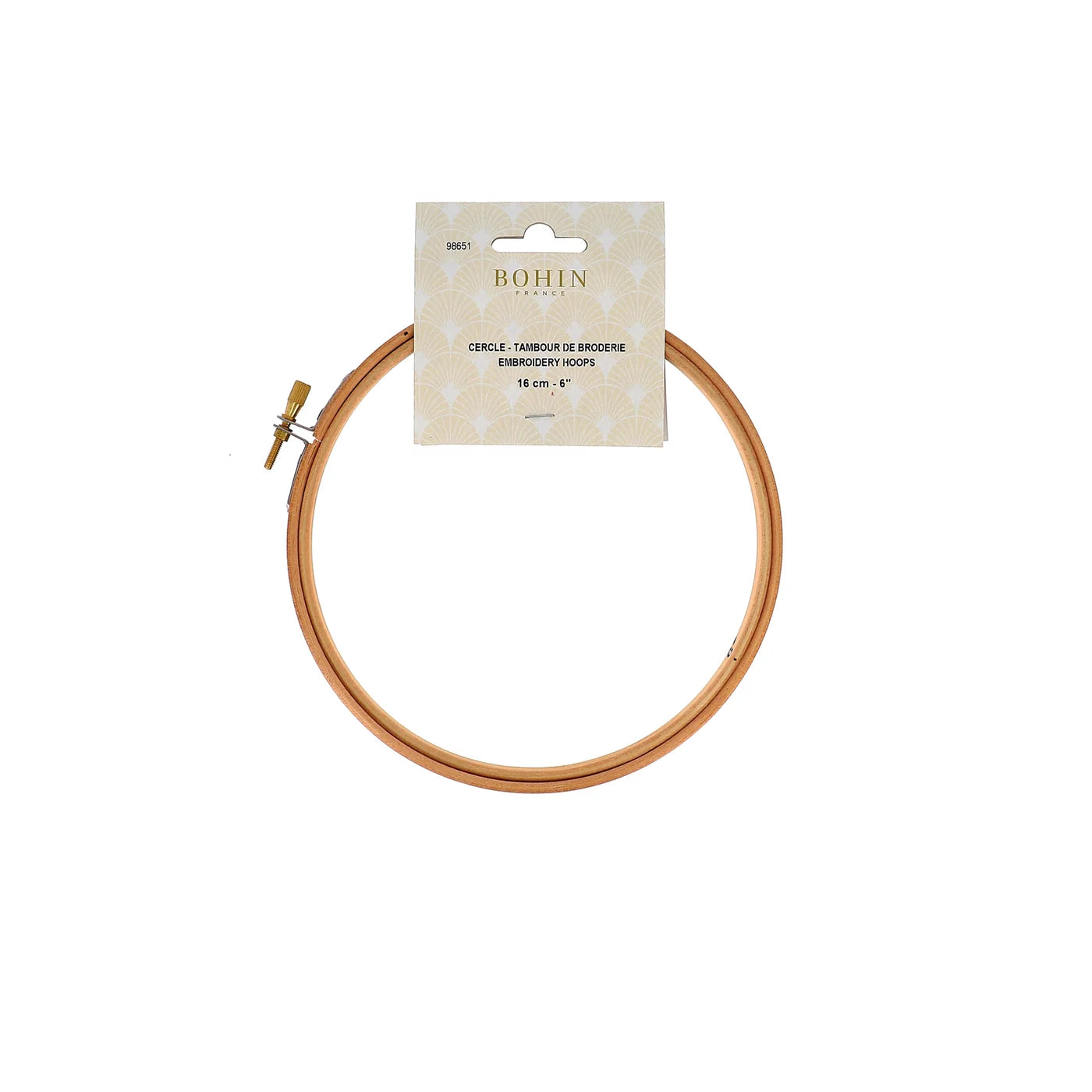 Bohin 6" Embroidery Hoop