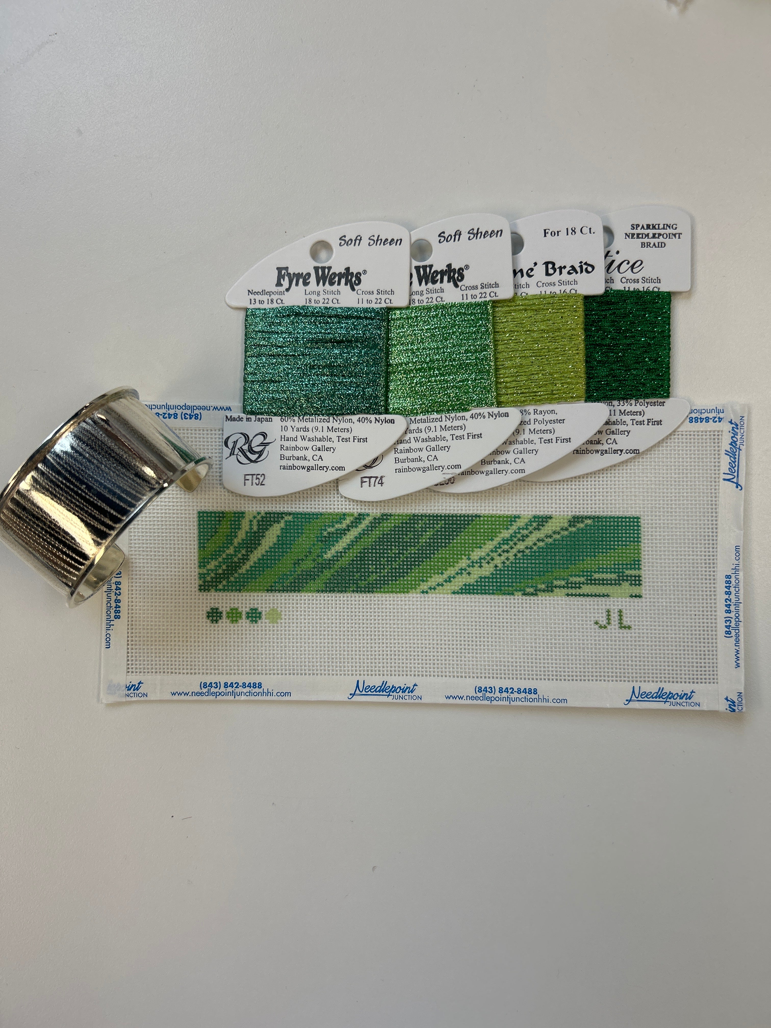 Green Marble Cuff Kit