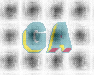 State Initials - AR, OK, AL, TN, FL, MS, GA