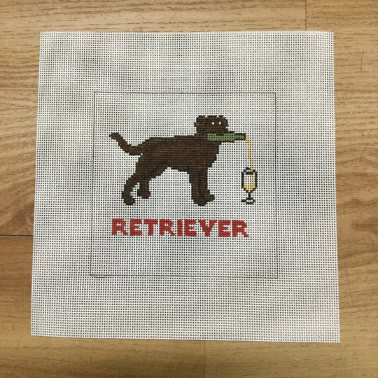 Retriever (White Wine) Canvas KCD2138