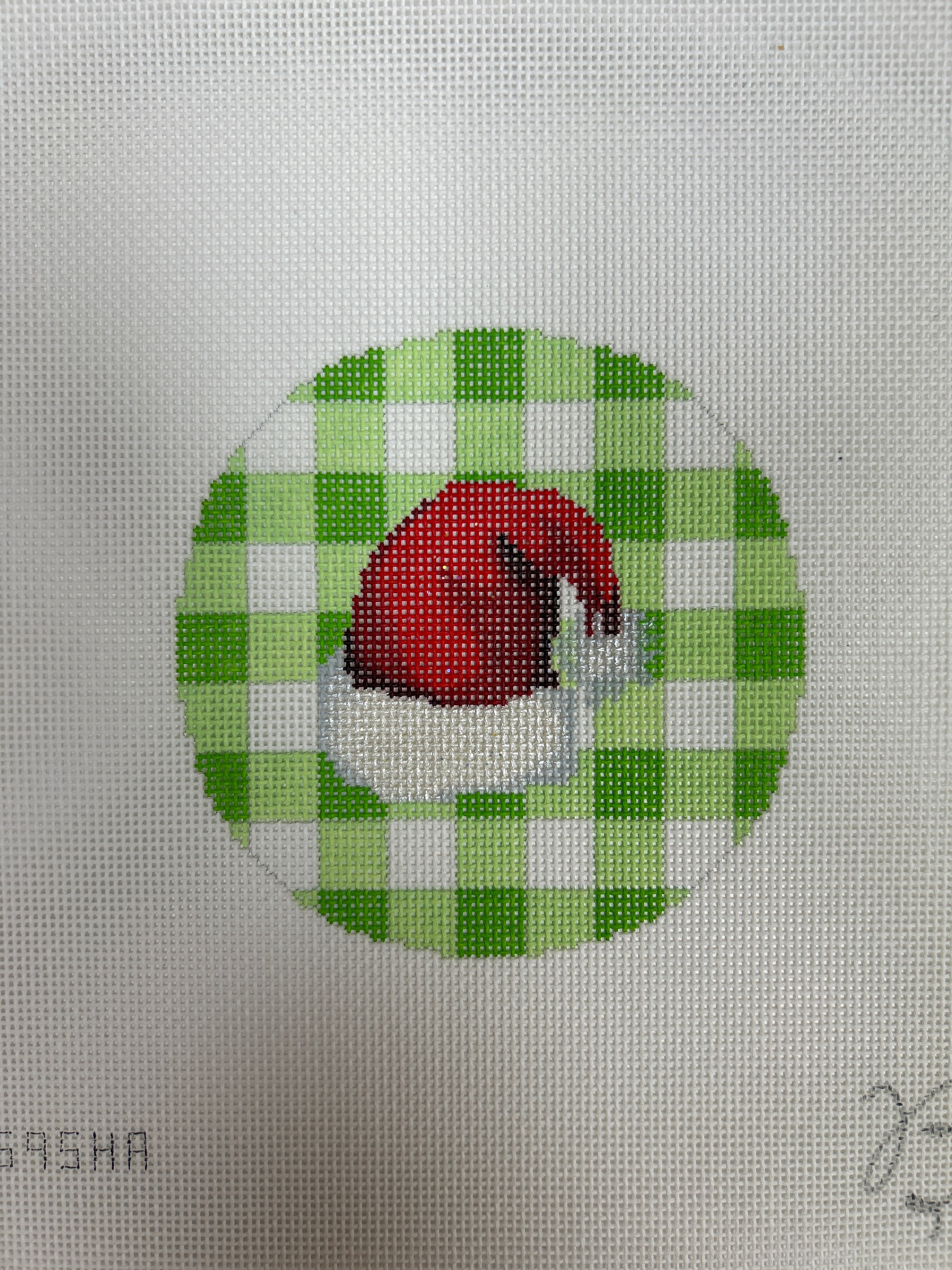 Gingham/Hat 595