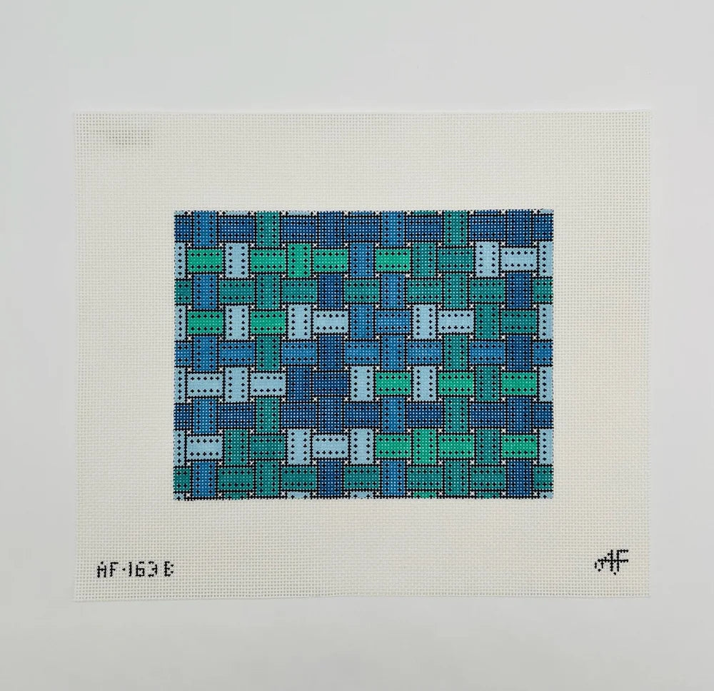 Anne Fisher Ribbon Clutch - Blue Haze 7 x 9 AF163B