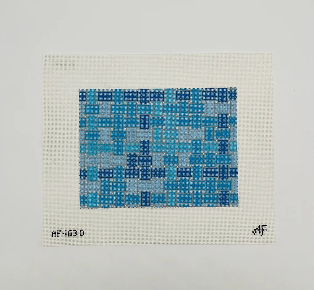 Anne Fisher Ribbon Clutch - Denim 7 x 9 AF163D