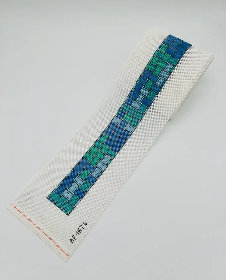 Anne Fisher Red Chevron Guitar Strap AF167B