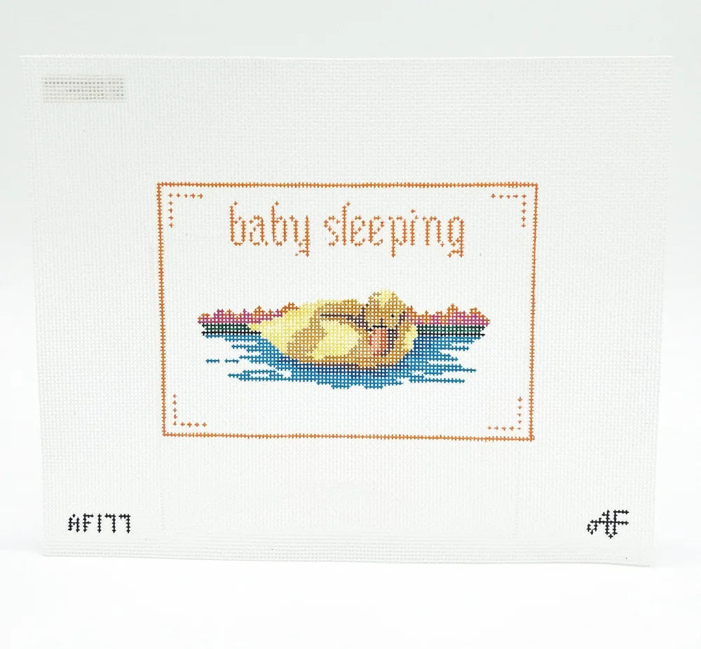 Anne Fisher Baby Duck Sleeping AF177