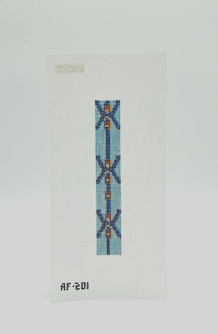 Anne Fisher Blue Saddle KeyFob AF201