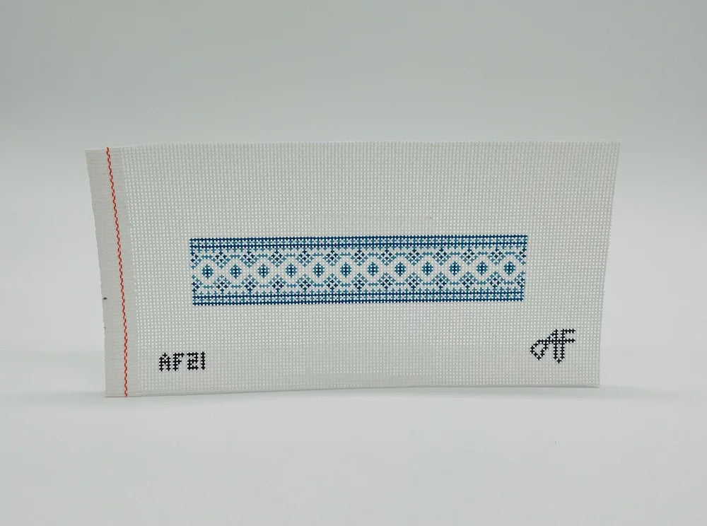 Anne Fisher French Keychain Blue AF21