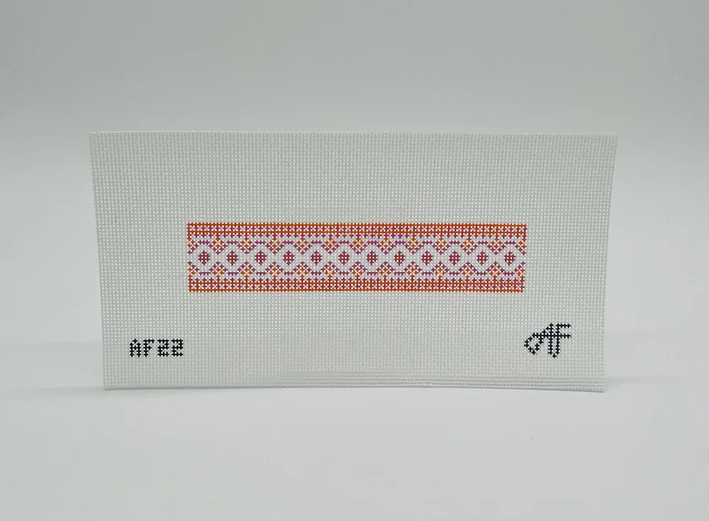 Anne Fisher French Keychain Pink/Orange AF22