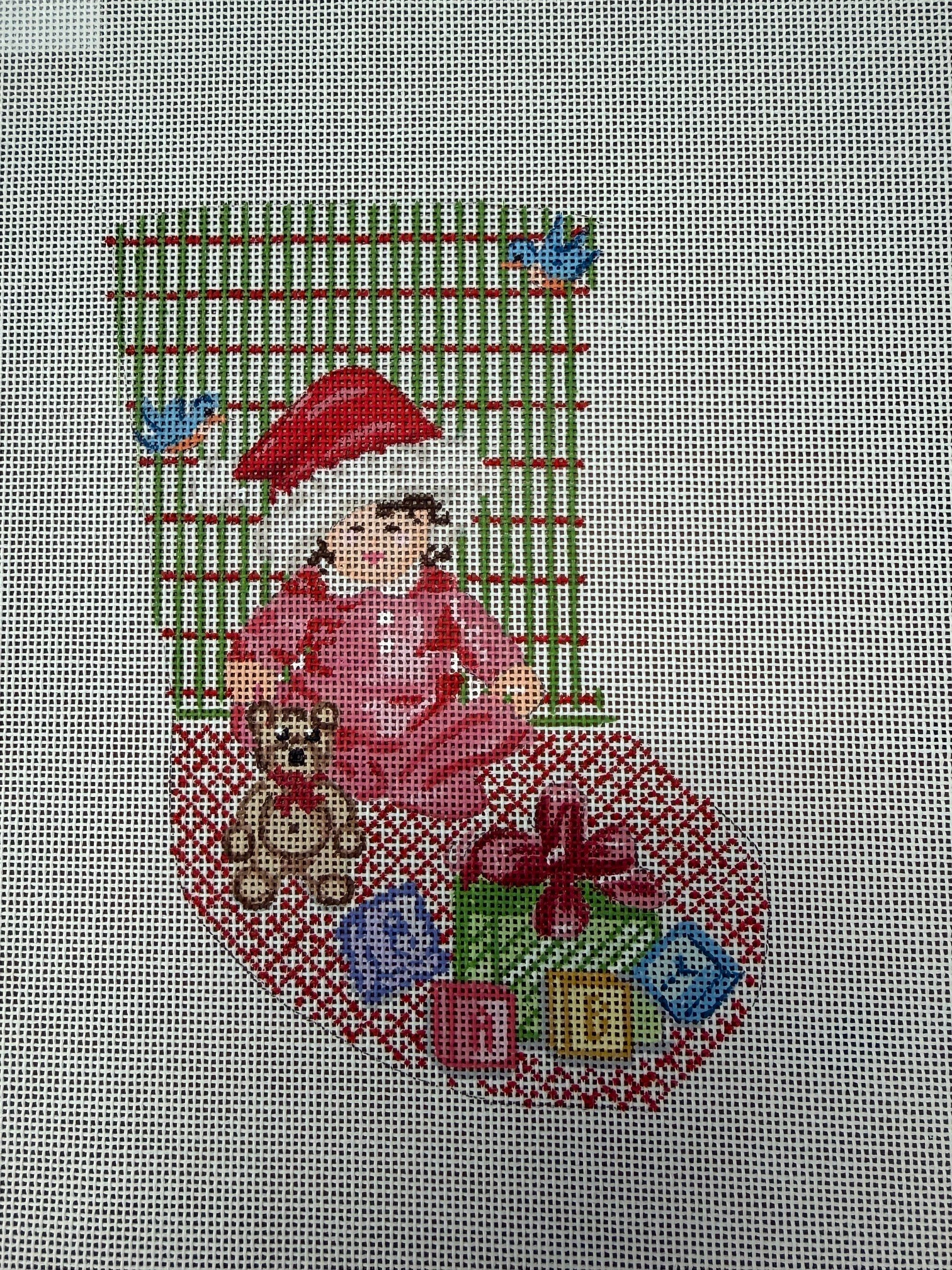 Mini Christmas Sock - Girl TSG23-E