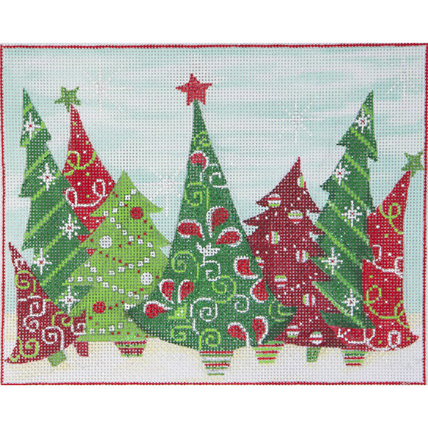 Crazy Christmas Trees AP2430