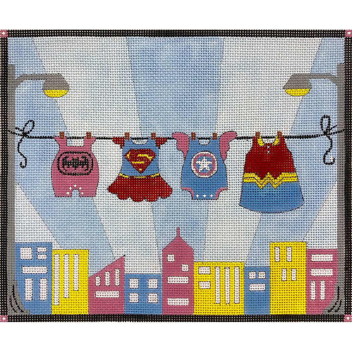 Girls Superhero Clotheslines Ann AP3774