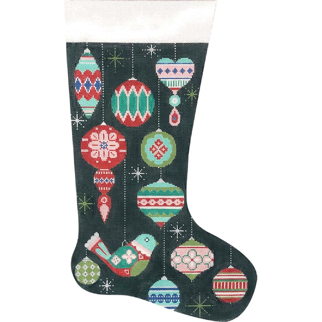 Partridge Ornament Stocking 4340