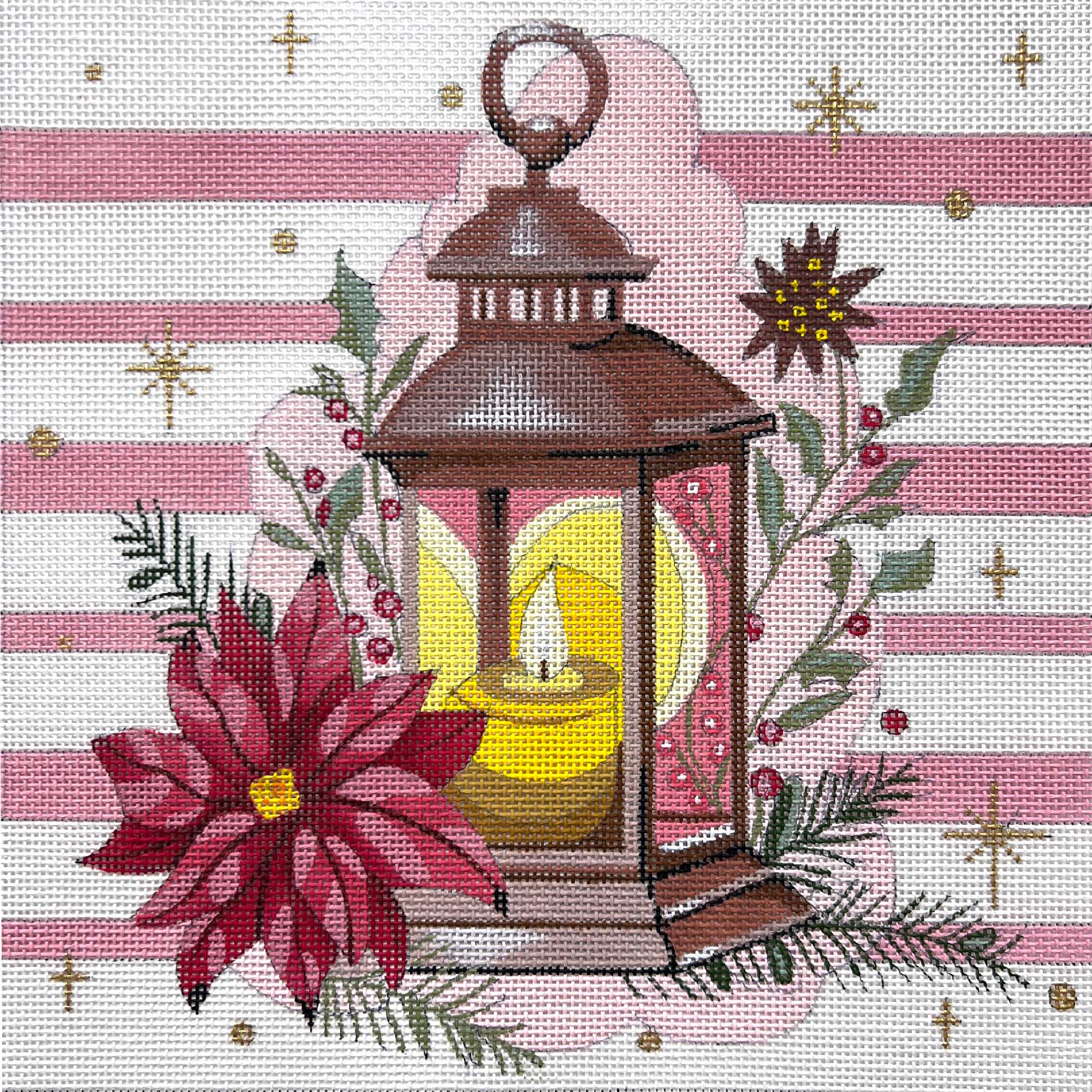 Lantern & Pink Stripes AP4735