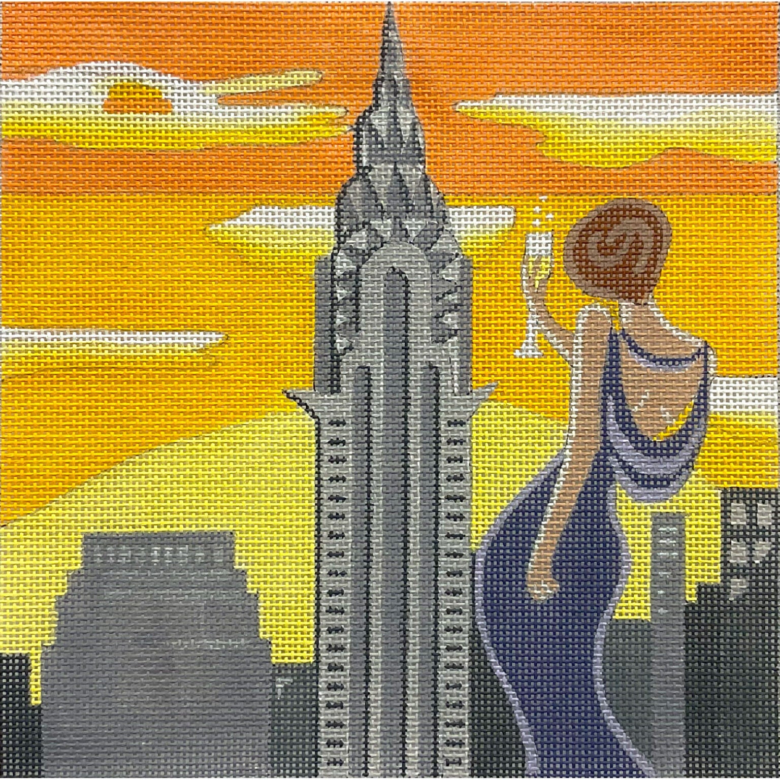 Lady in New York AP4786