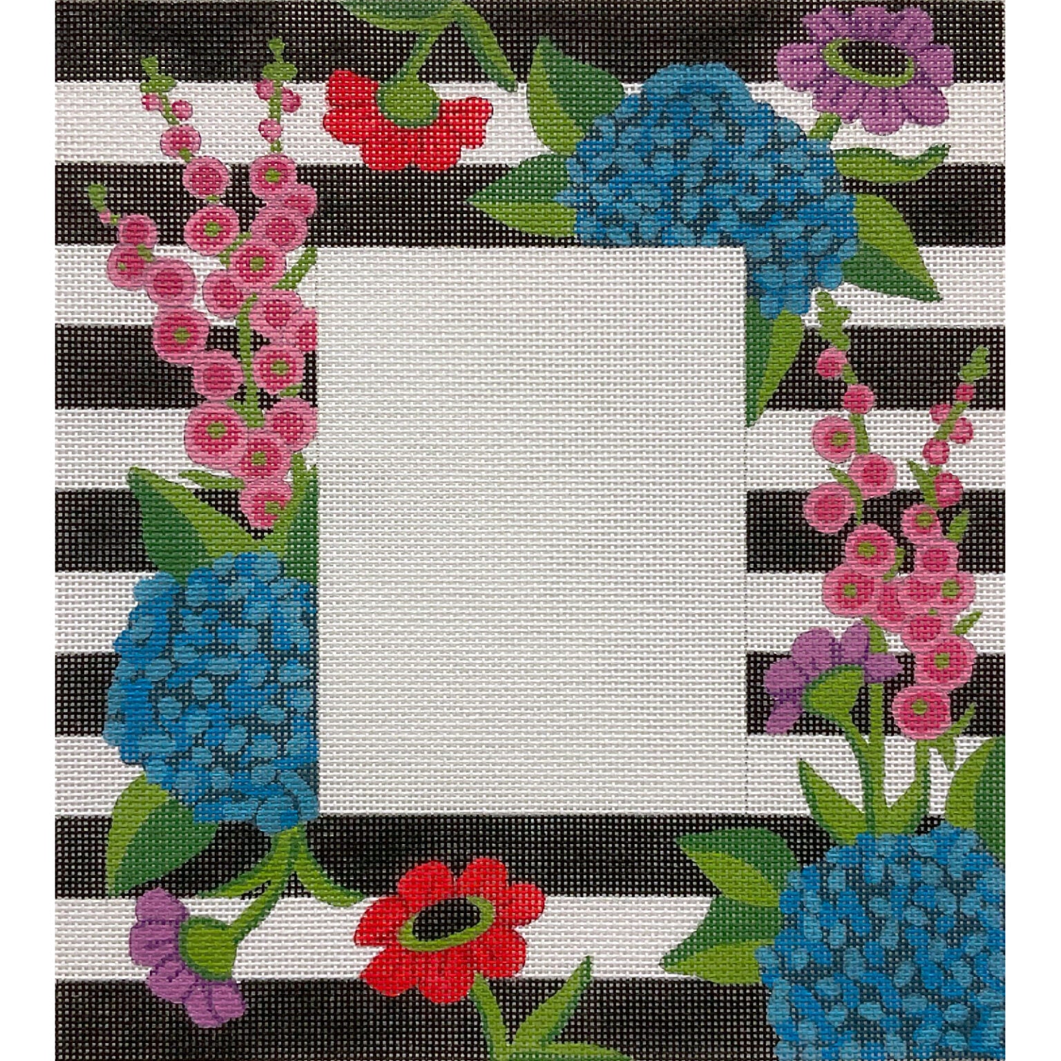 Stripes & Flowers Picture Frame AP4818