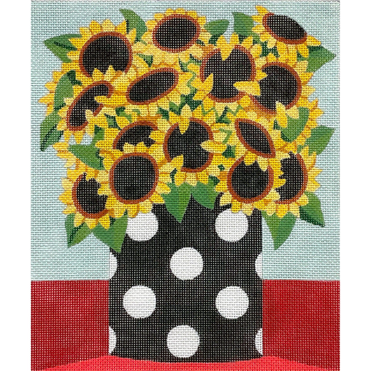 Sunflowers & Polka Dots AP4820