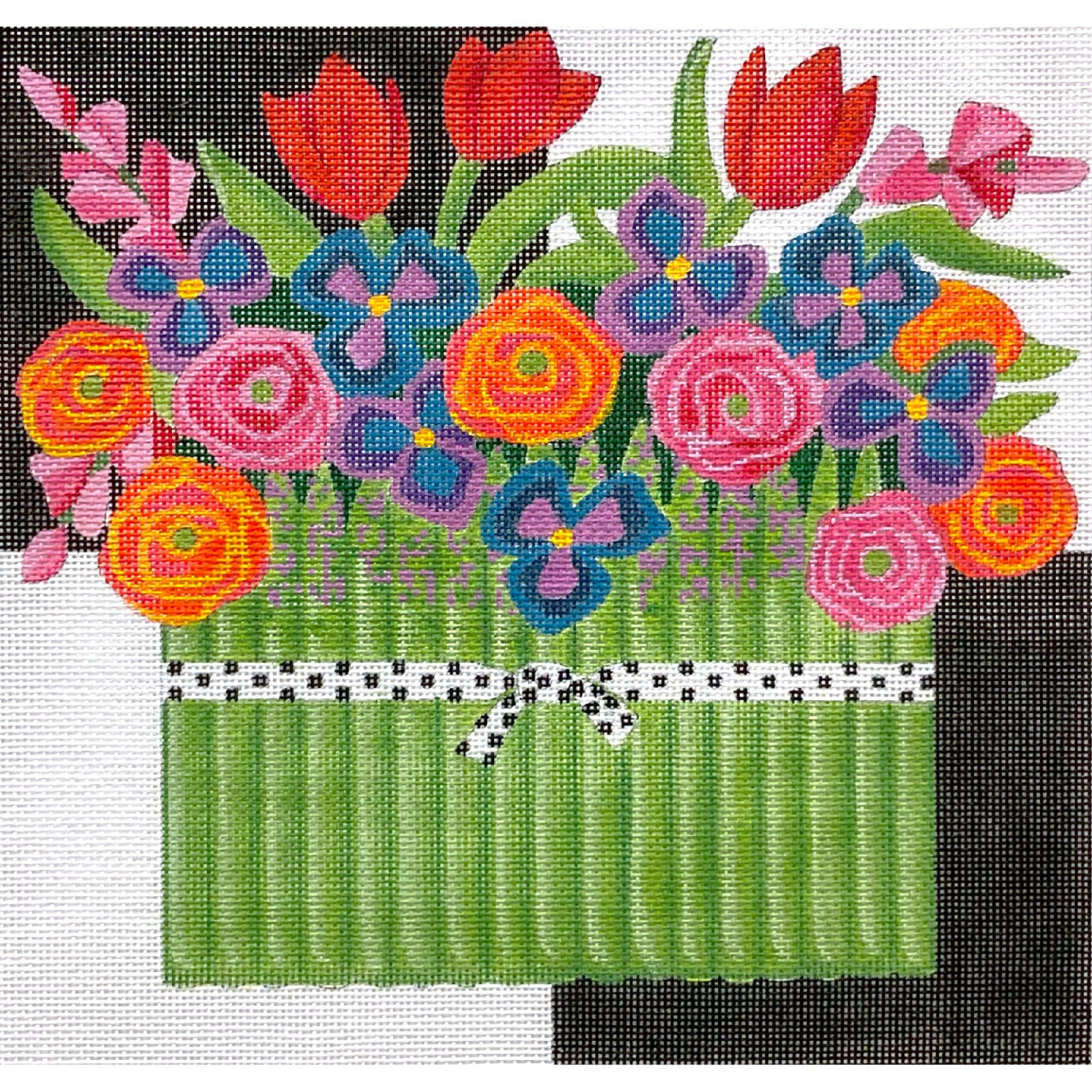 Violets & Asparagus AP4823