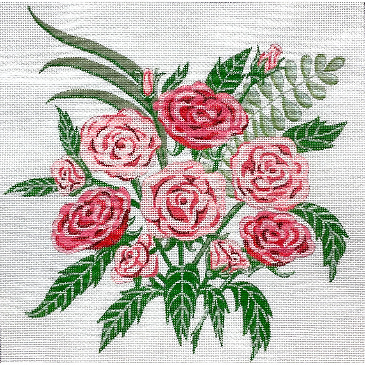 Rose Bouquet AP4838 — Needlepoint Junction