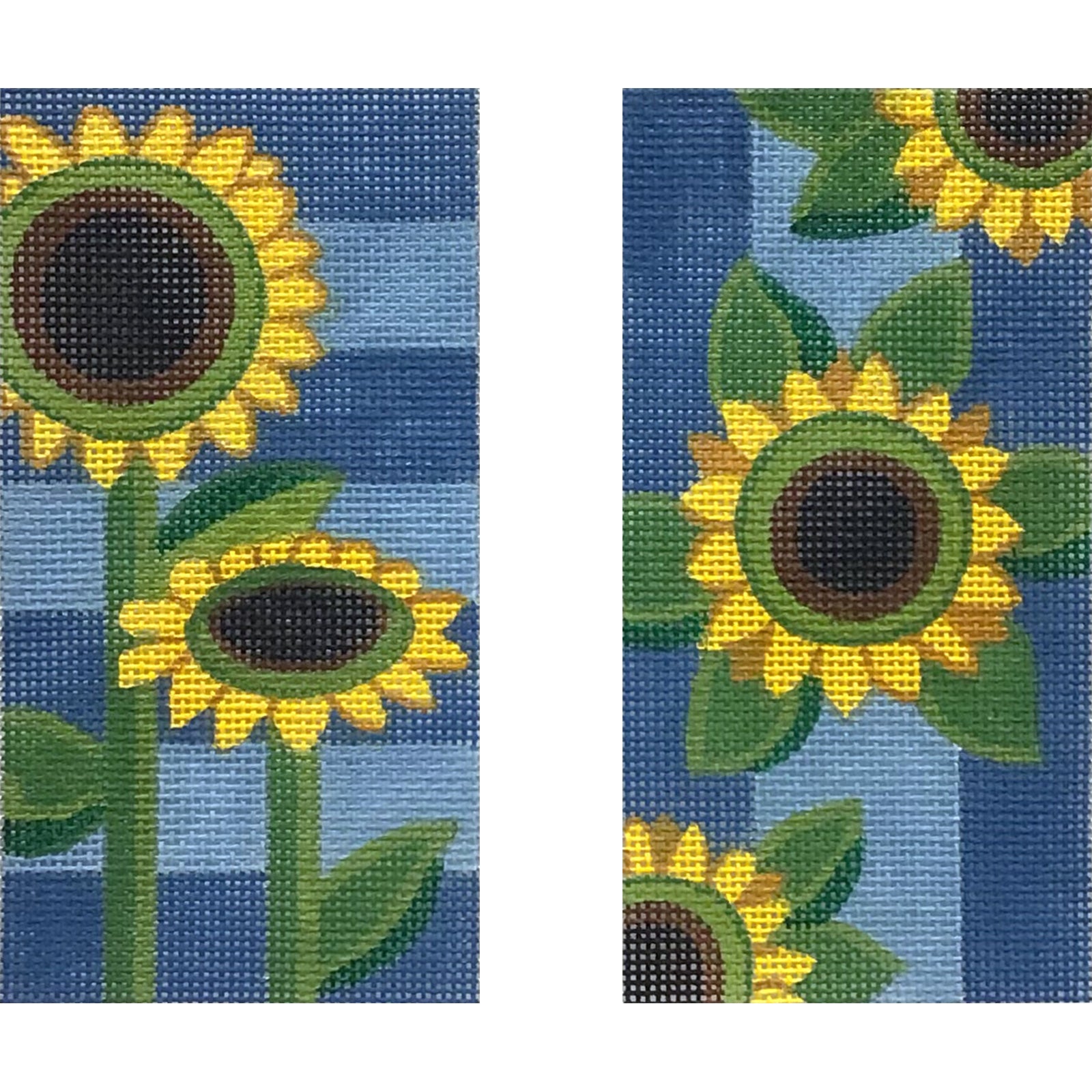 Sunflowers on Blue Eyeglass AP4847