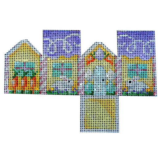 Easter Bunny/Carrots Mini Cottage -  AThh451