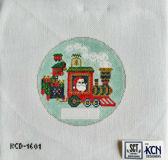 Monogrammable Santa Train Ornament KCD1601