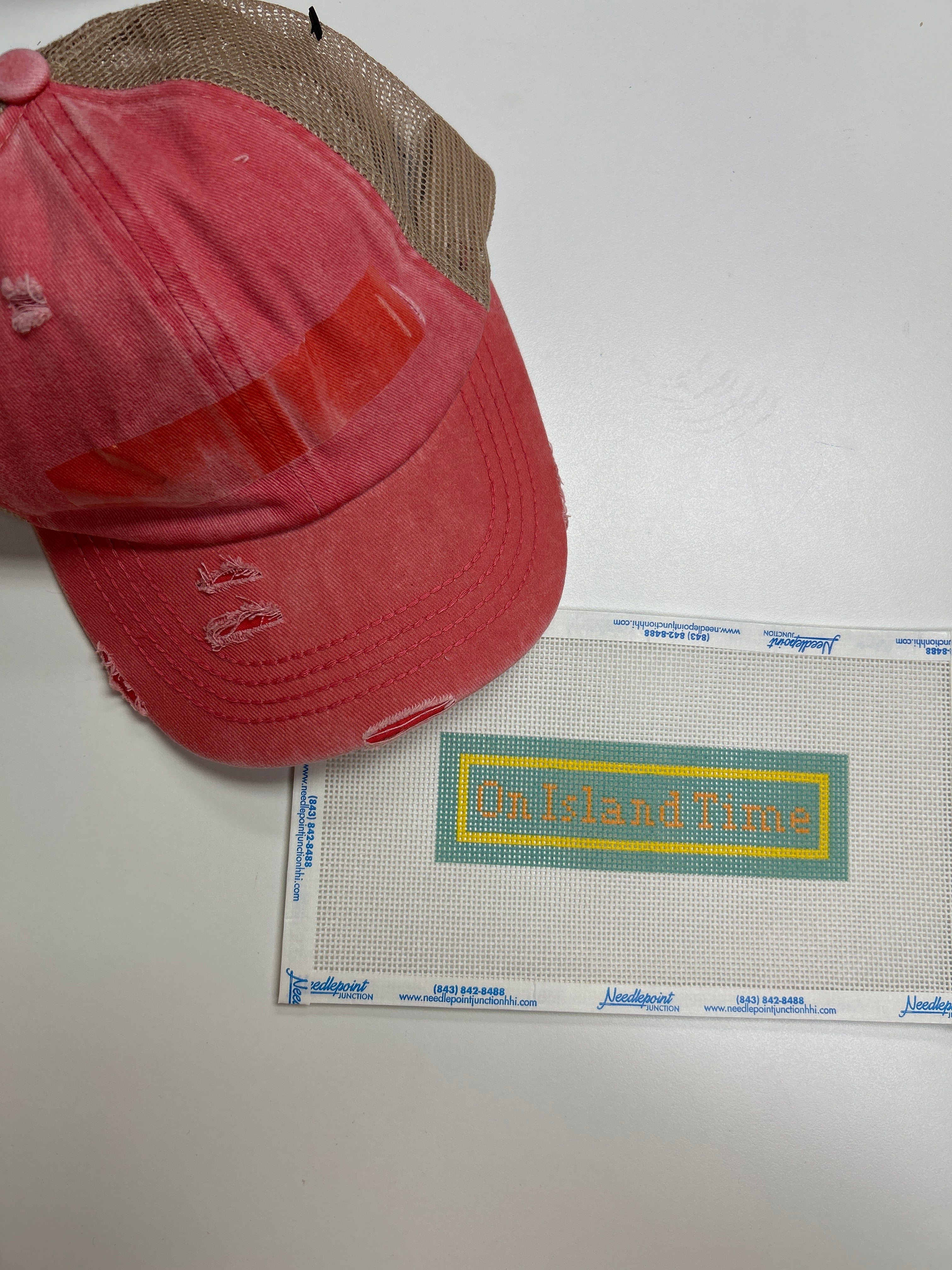 Pixel Fringe  Hats Self Finishing