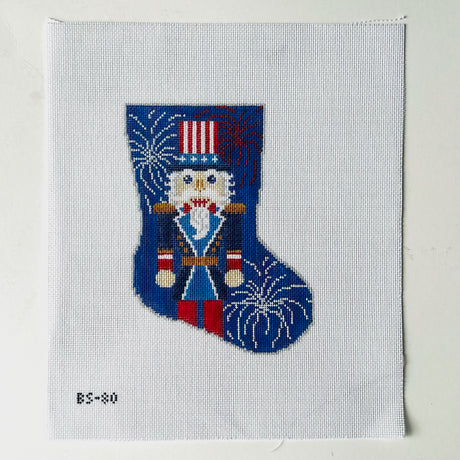 Stars and Stripes Sam Ornament Sized Stocking BS80