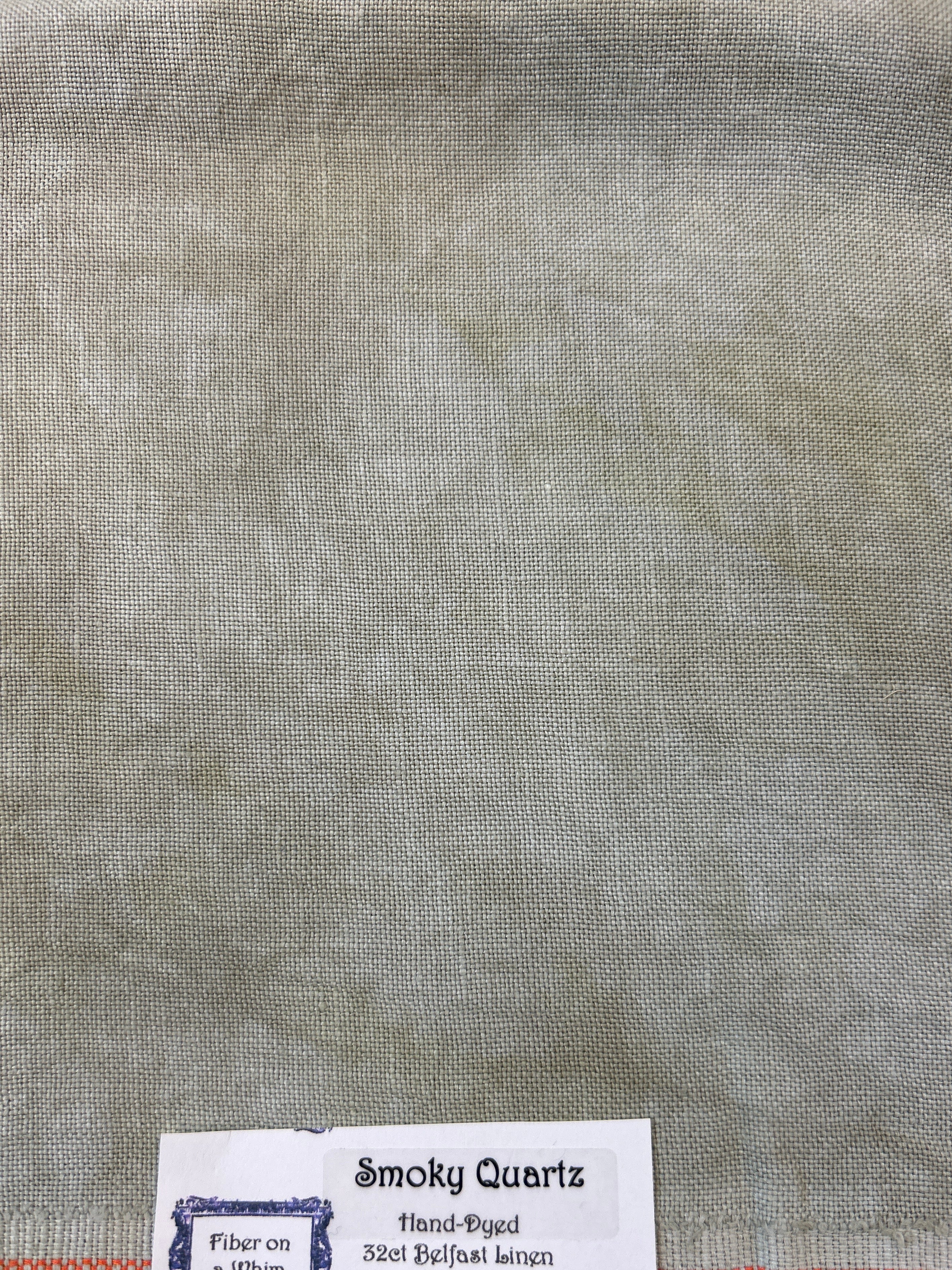 Smoky Quartz 32 Count Linen Fat Quarter