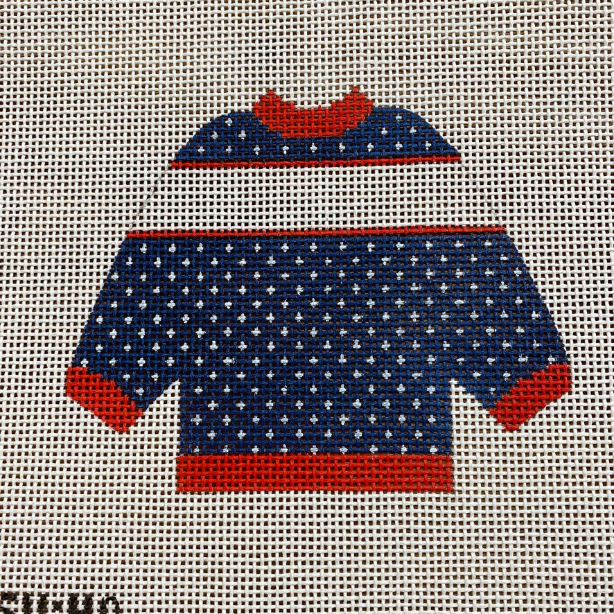 Navy Pullover with Personalization SI140