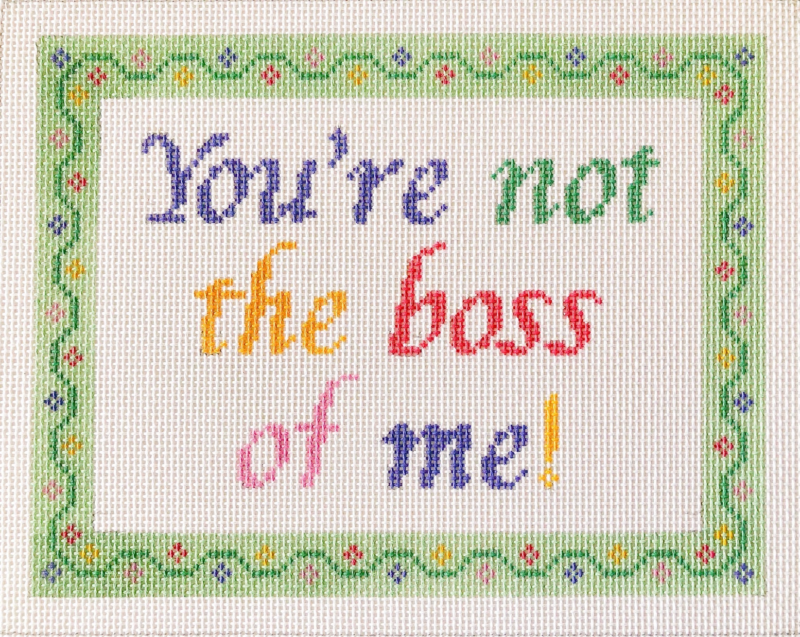 You're Not the Boss of Me - V2 SRD-134