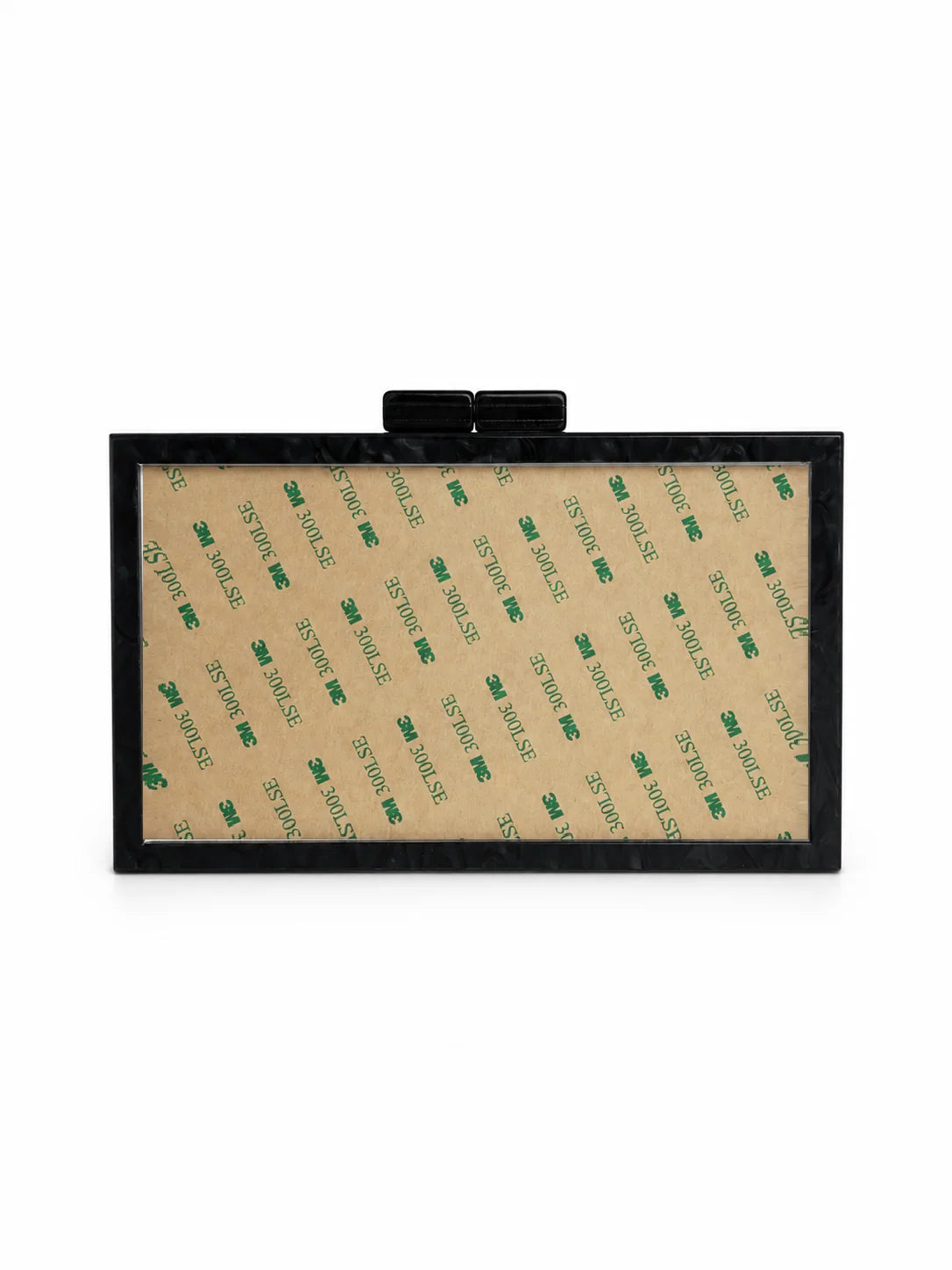 Self Finishing Acrylic Box Clutch