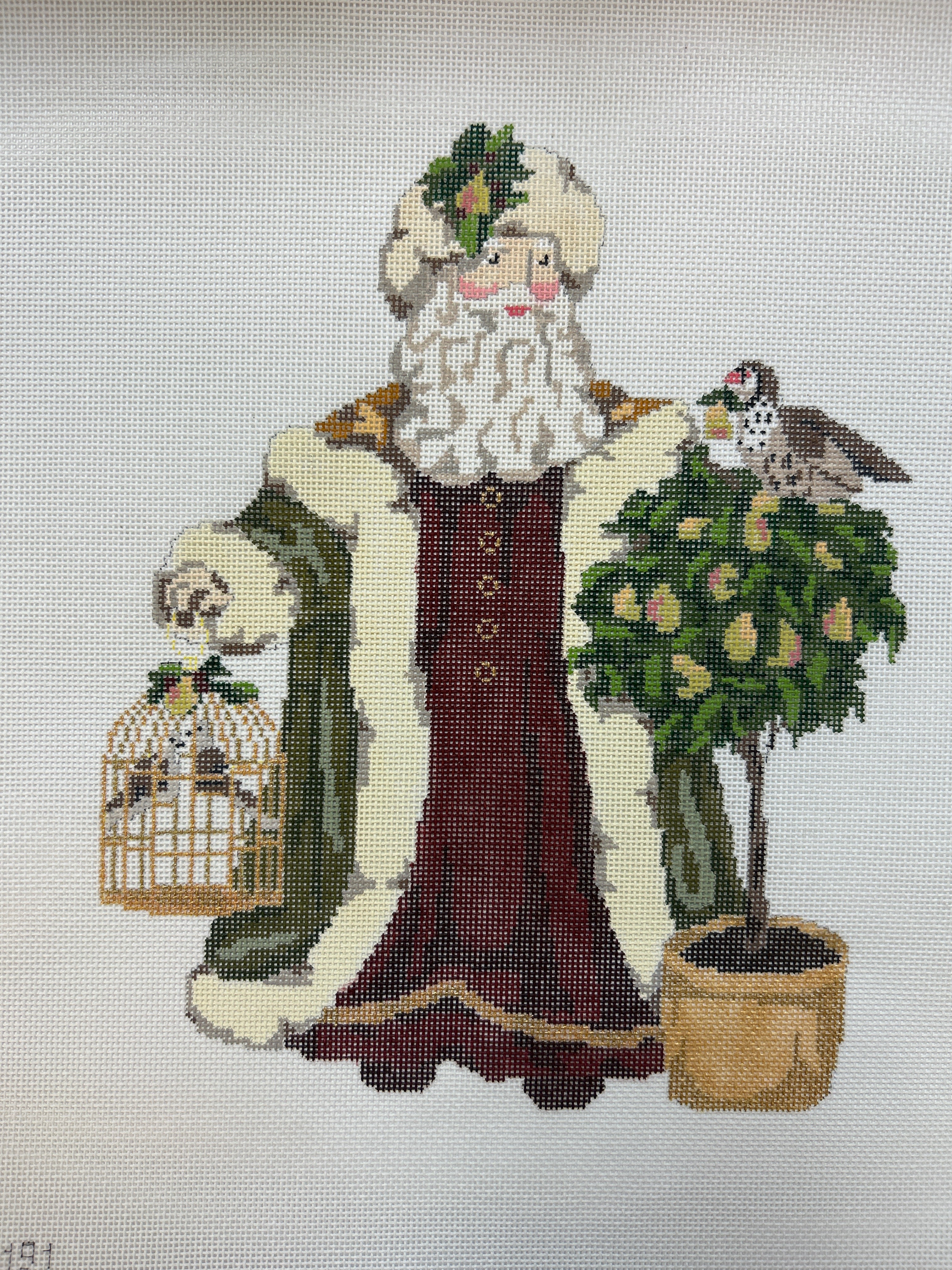 Partridge in a Pear Tree Santa KW191