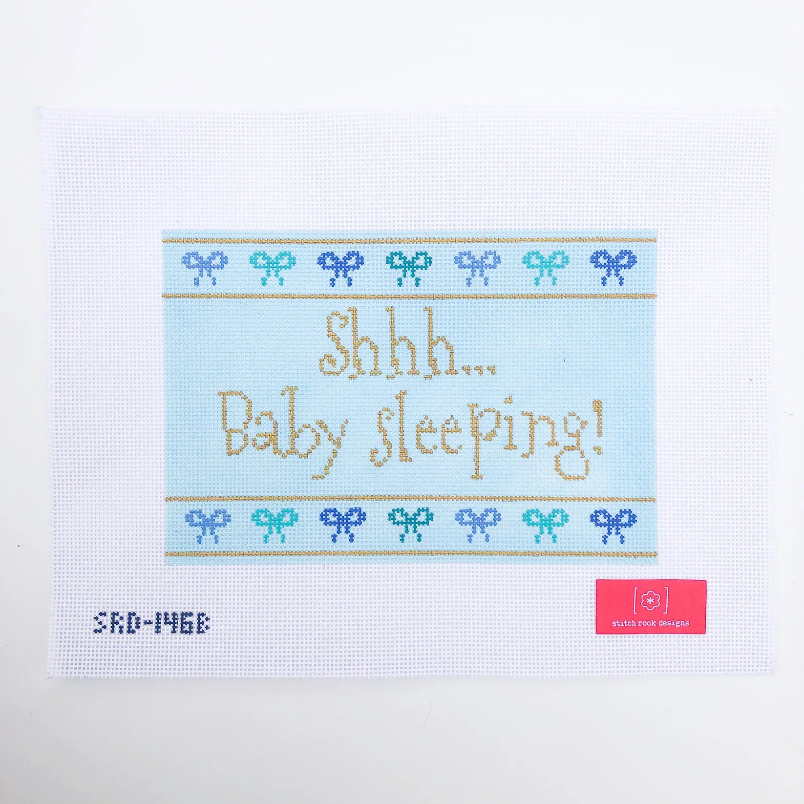 Shhh Baby Sleeping - Blue SRD-146B