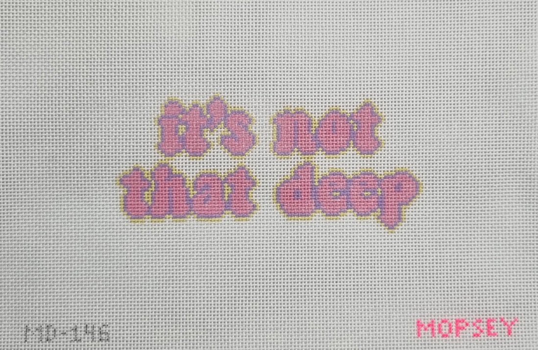 It's not that deep MD-146