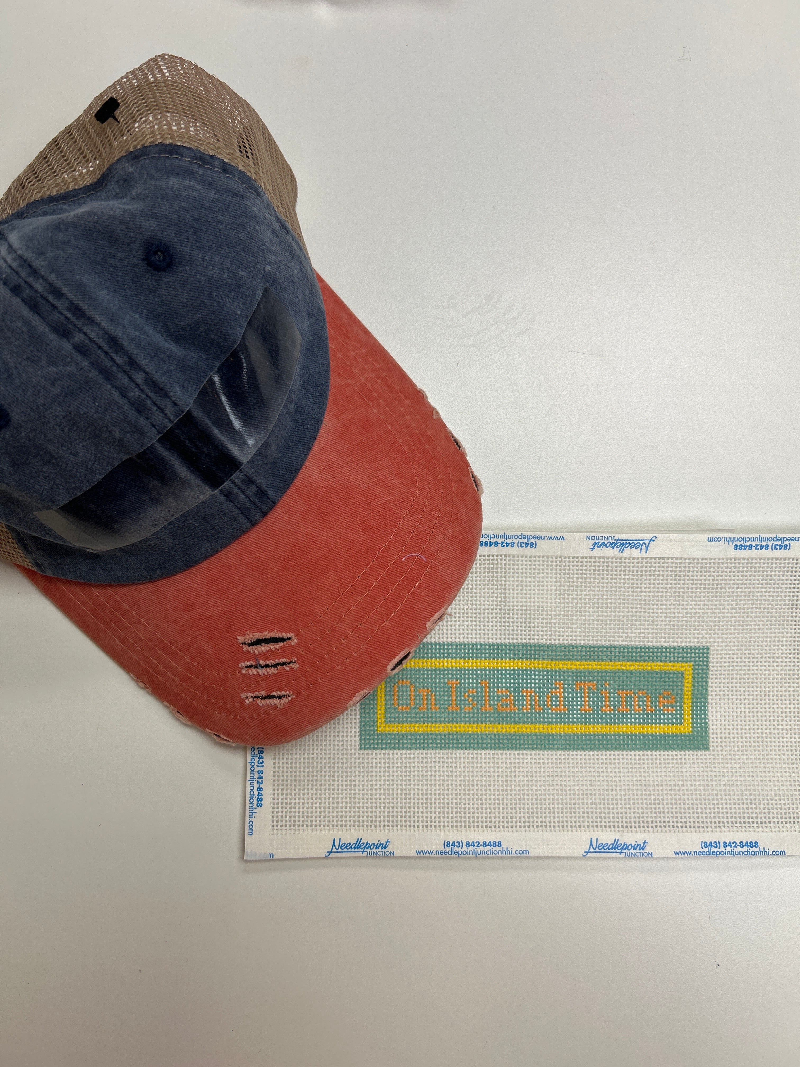 Pixel Fringe  Hats Self Finishing