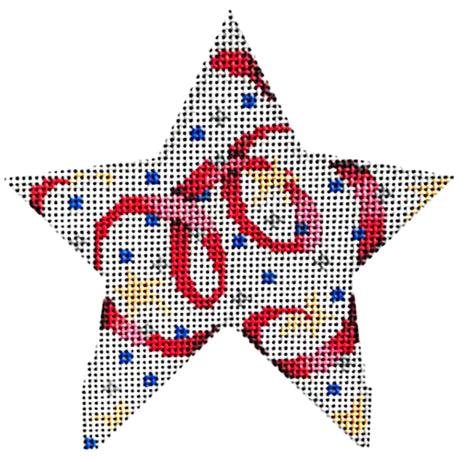 Confetti Ribbons Star Medium - ATct1988