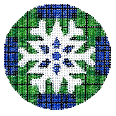 Snowflake on Black Watch - ATct1381
