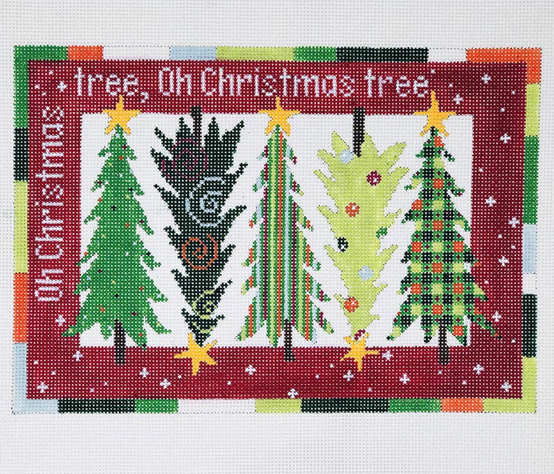 Christmas Trees Bright P-F-036