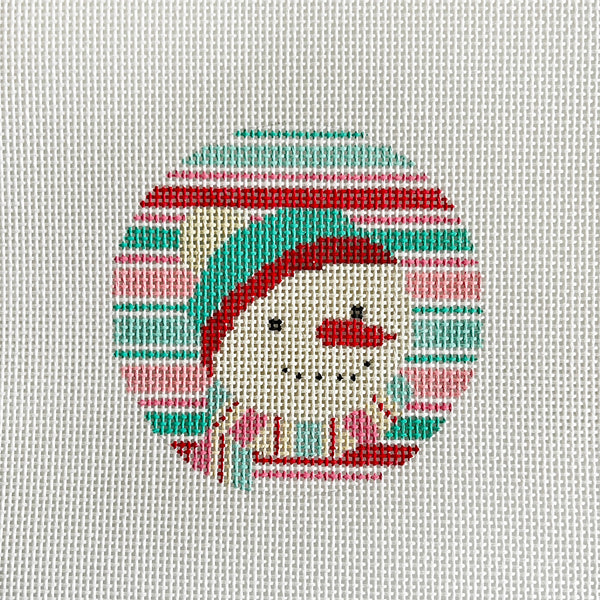 Snowman on Stripes 24-411