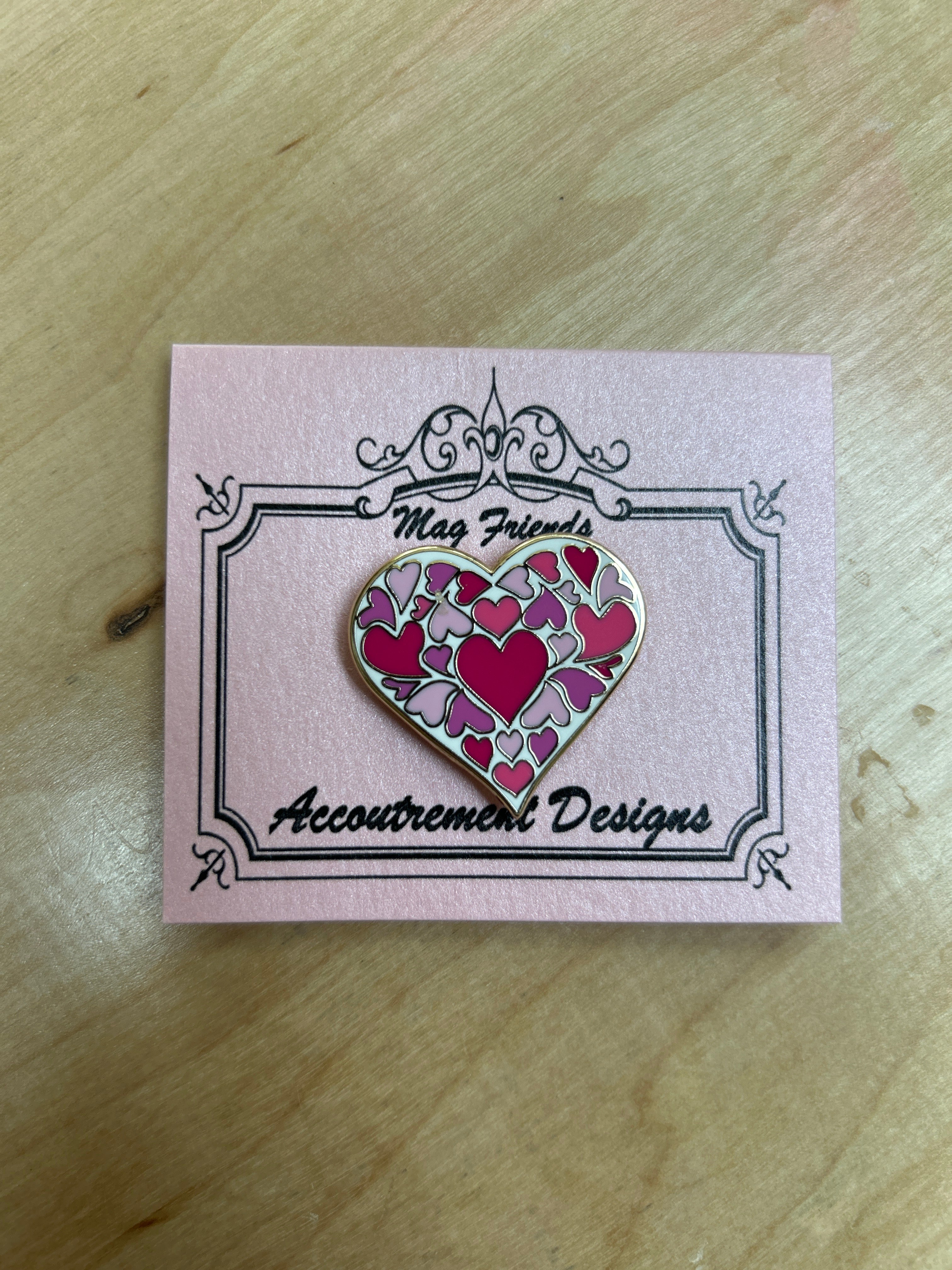 Pink Heart of Hearts Needleminder