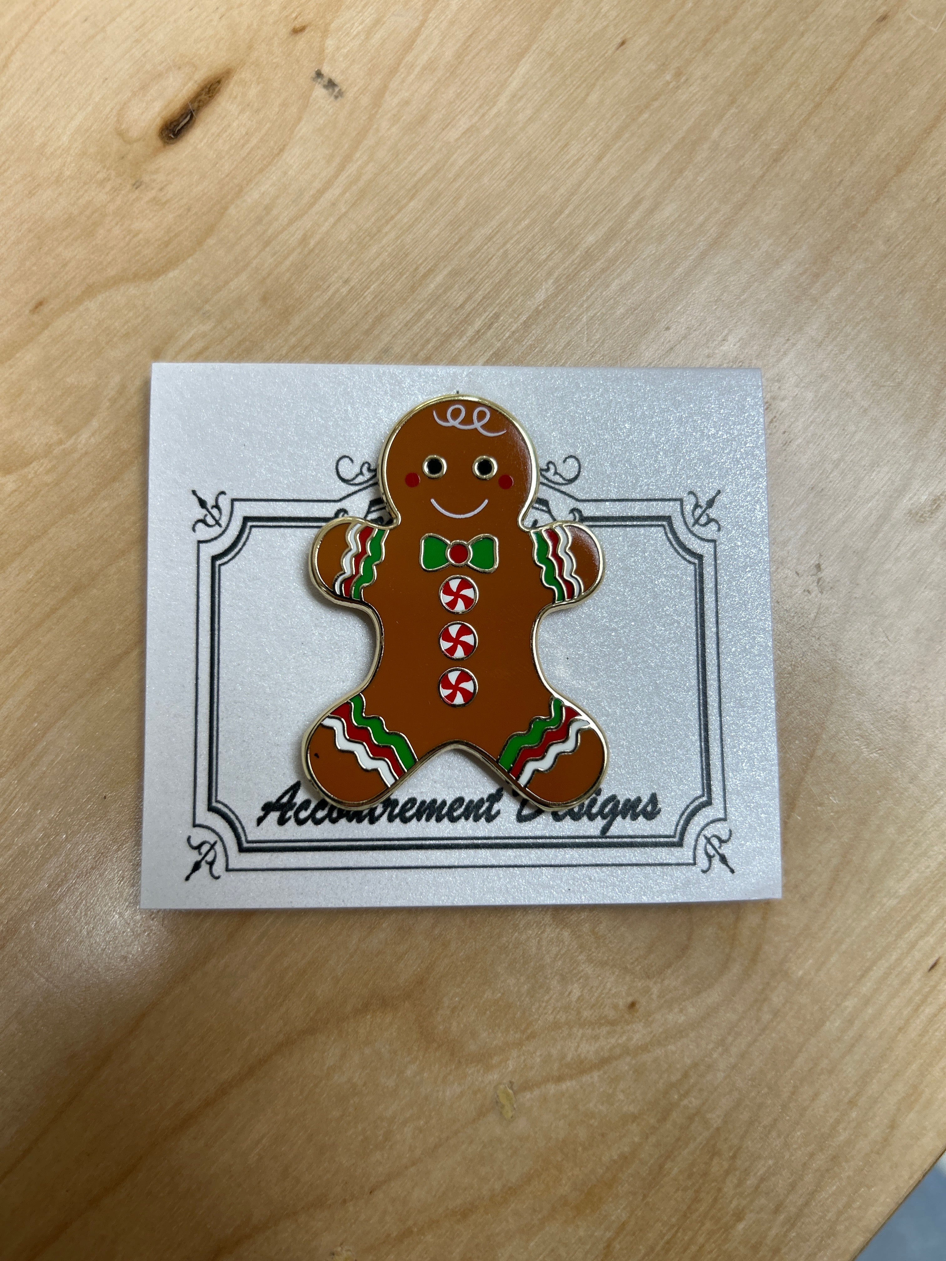 Gingerbread Man Needleminder